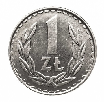 PRL, 1 złoty 1983, st. 1/1-