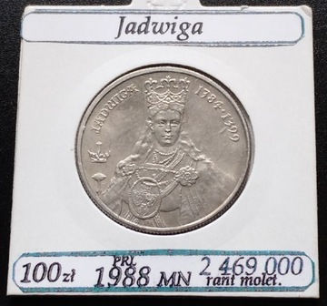 100zł-1988r-Jadwiga