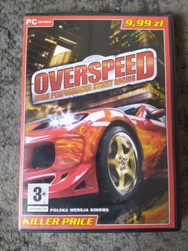 Overspeed High Performance Street Racing PC CD