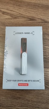 Ledger Nano x kolor Orange nowy oryginalnie zapak 