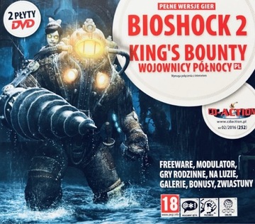 Gry CD-Action 2x DVD nr 252: Bioshock 2