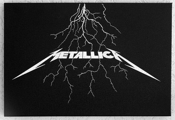 Metallica ręcznie grawerowane logo ... Grawer 