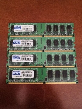 Pamięć GOOD RAM 4x1GB DDR2 800MHz