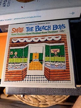 2CD BOX the BEACH BOYS - SMILE good vibrations pin odznaka plakat poster