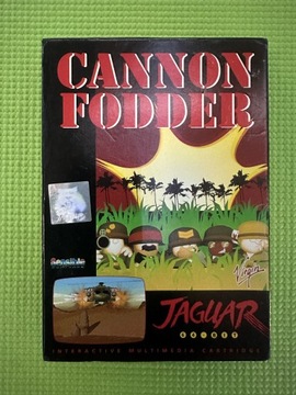 Gra na Atari Jaguar CANNON FODDER BOX