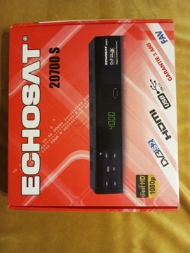 Dekoder Tuner DVB-S, DVB-S2 Echosat 20700 S