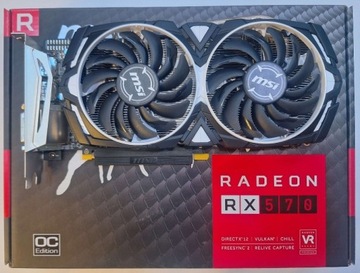 Karta graficzna MSI AMD Radeon RX 570 ARMOR 4GB OC