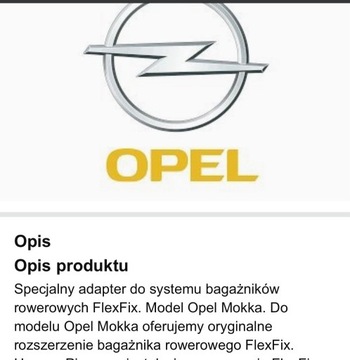 Bagażnik Opel Mokka