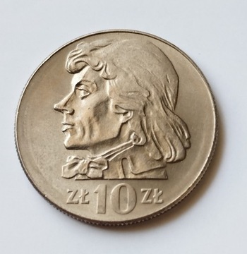 10zł-1973r-Kościuszko-stan 1/1-