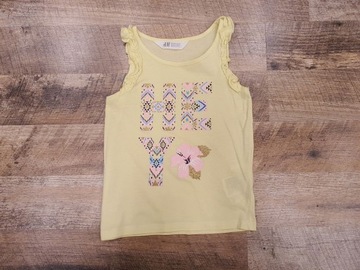 Top dziecięcy H&M roz. 98/104 3-4 Lat