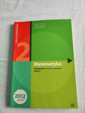 Matematyka 2 podręcznik Marcin Kurczab