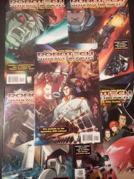 ROBOTECH Prelude to the Sh 1-5; komplet; WildStorm