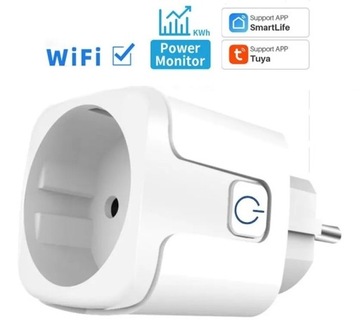 Tuya Wi-Fi - gniazdo / wtyczka / adapter