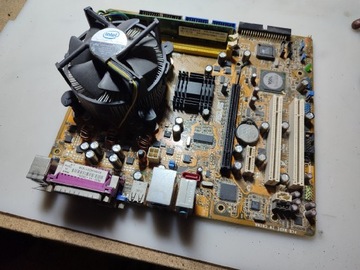 Płyta Asus P5VD2-MX + Intel Dual Core + RAM 1GB