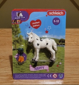 Schleich koń Happy źrebię figurka edycja limited