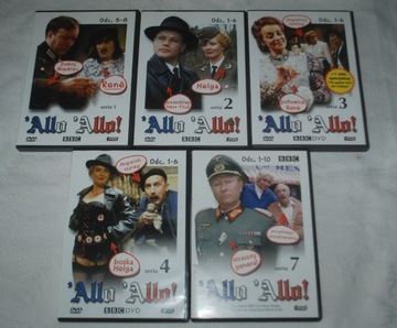 Allo Allo sezon 1-4 + 7 DVD