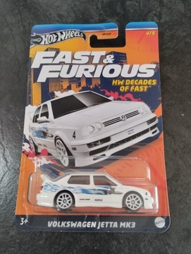 Hot Wheels Fast & Furious Volkswagen Jetta MK3 4/5