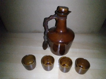 Karafka ceramiczna PRL