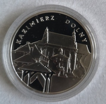 Moneta 20 zł 2008 r Kazimierz Dolny