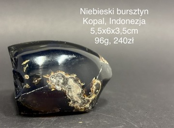 Niebieski bursztyn (Kopal) - Indonezja