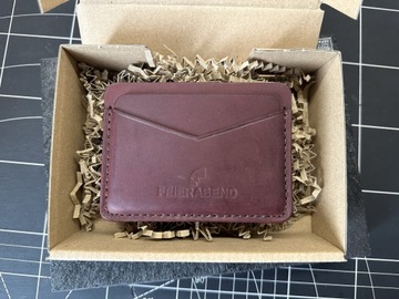 Cardholder - portfel na karty ręcznie robiony