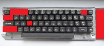 Atari 800XL klawiatura klawisz części