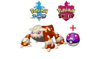 Pokemon Sword/Shield Shiny Heatran + Master Ball