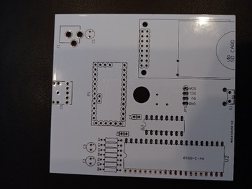 Płytka PCB generatora audio na układzie AY-3-8910 