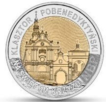 Moneta 5 zł "Klasztor na św. Krzyżu"