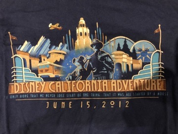 T-shirt Disney kolekcjonerski z USA 