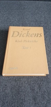 Książka, Karol Dickens klub pickwicka TOM I 