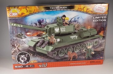 Cobi Czołg T-34/85 Rudy 102 LIMITED EDITION