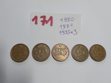 Moneta Dania 25 ore 1990-2008