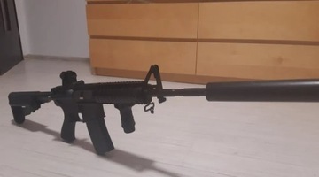 G&G Cm16 replika asg M4, tuning, magazynki, zestaw