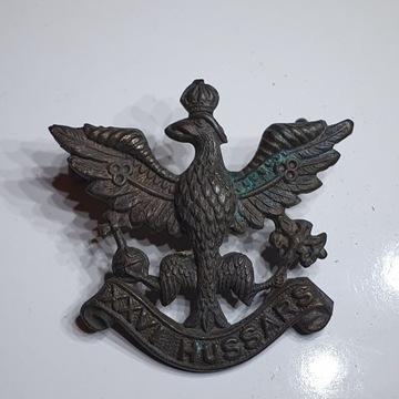 Odznaka wojskowa na czapkę. W. Brytania