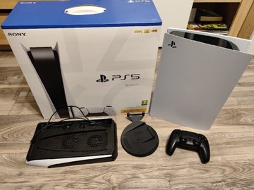 Konsola Sony PlayStation 5 z napędem + pad 