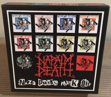 Napalm Death Nazi Punks .. Box Pudełko na kolekcję