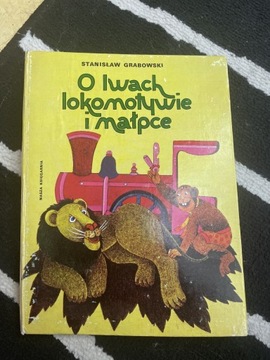 Unikat Książka PRL82’ O lwach lokomotywie i małpce