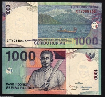 1000 RUPIACH Z INDONEZII 2013 UNC