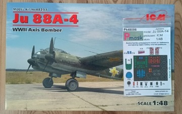 Junkers Ju-88 A4, ICM 1:48 + maski