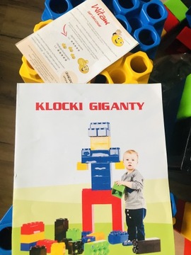 Klocki giganty nieużywane