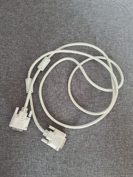 Zabytkowy retro kabel do monitora DVI 2 m