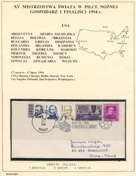 15 Mistrzostwa Świata w Piłce Nożnej. USA, 1994 r.