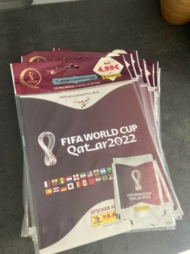  Qatar 2022 Album w miękkiej oprawie + 4 saszetki 