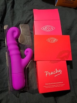 Wibrator dildo masażer peachy  nowy erotyczny 