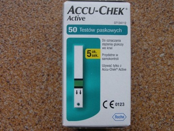 Paski ACCU-CHEK Active wazne 03.06 .2025