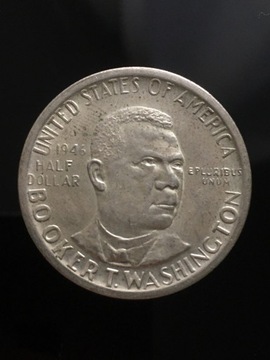 USA 1/2 Dolara 1946 S .Booker T. Washington