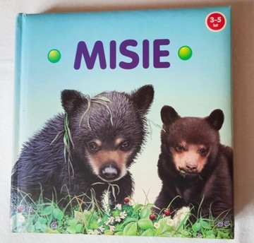 MISIE książeczka dla dzieci 3-5 lat