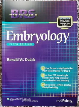 Embryology Fifth edition by Ronald W. Dudek