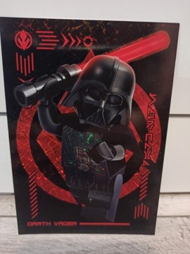 Lego Star Wars Darth Vader karta duża 13cm 2023